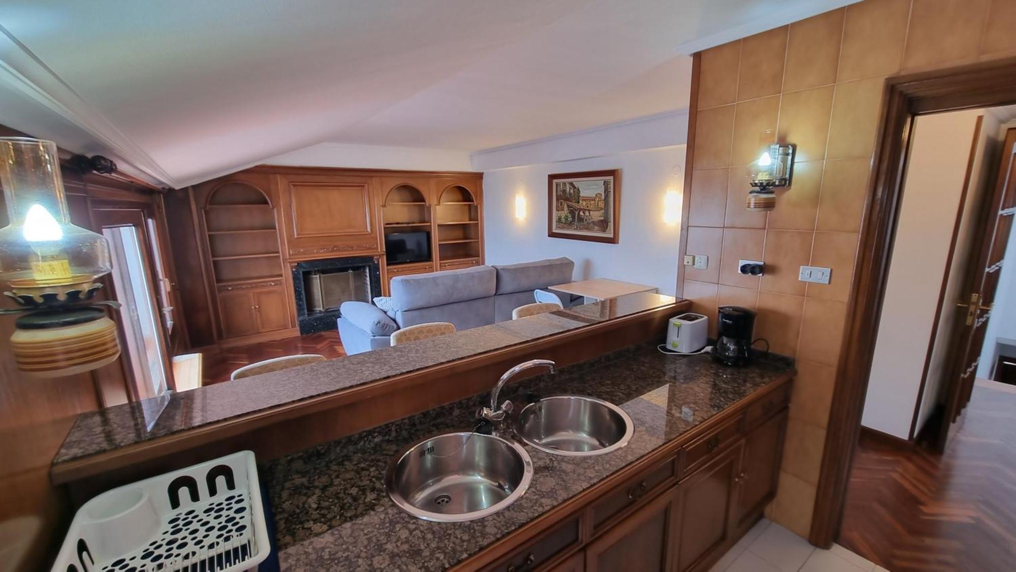 Precioso Atico Frente A La Playa De Santa Cristina Apartment A Coruna Ngoại thất bức ảnh
