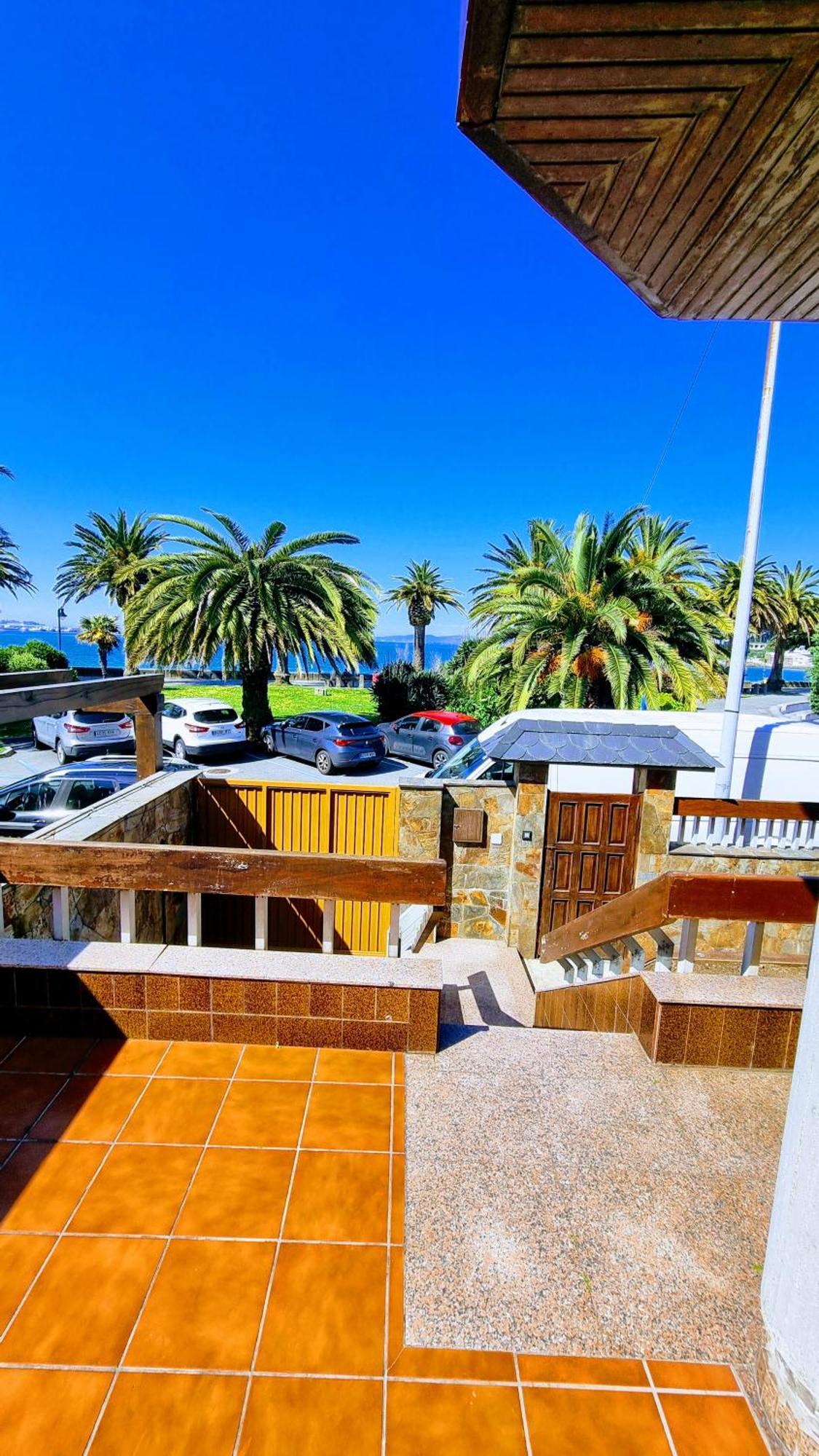 Precioso Atico Frente A La Playa De Santa Cristina Apartment A Coruna Ngoại thất bức ảnh